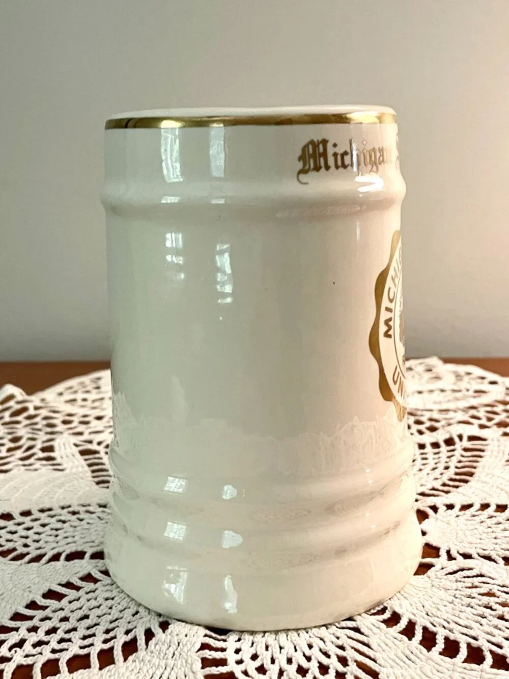 VTG 1970's Michigan State University Beer/Beverage Stein